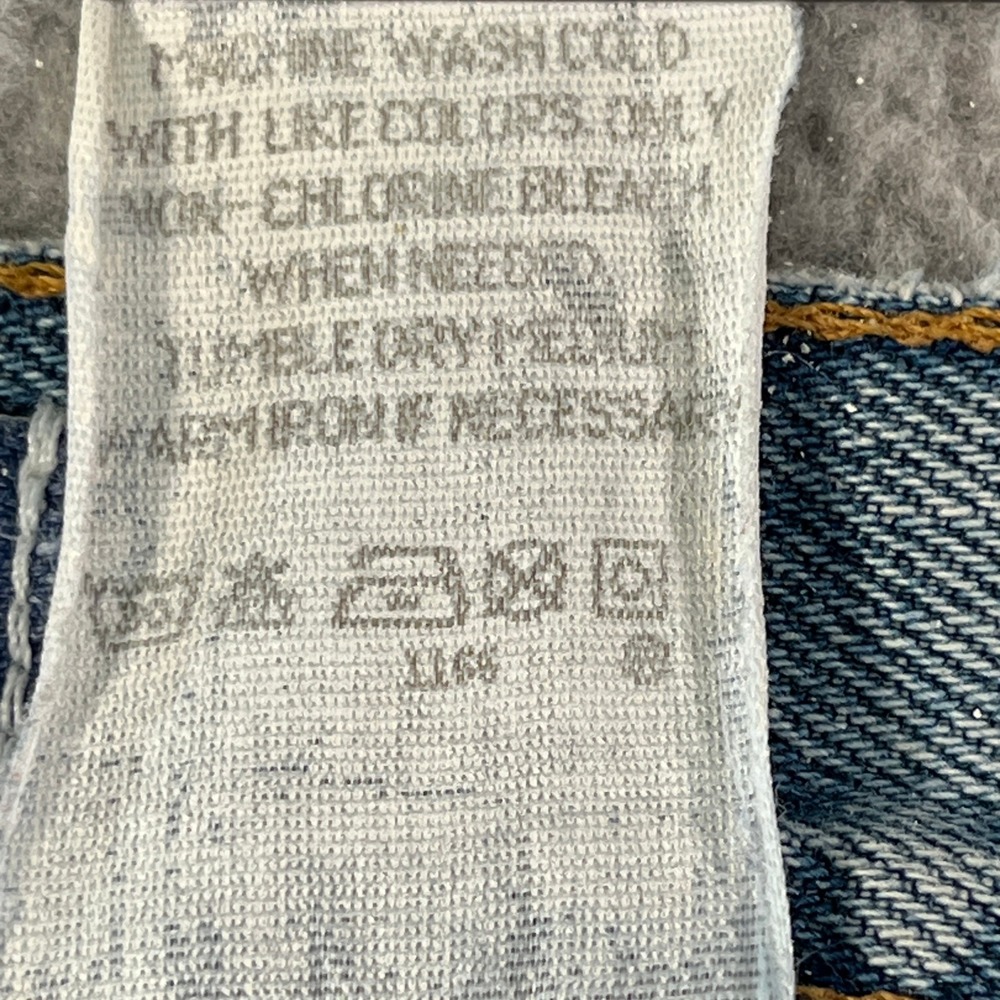 Vintage GAP Reverse Mom Jeans Womens 6 Blue Denim Light Wash Cotton Straight Leg - Picture 8 of 10